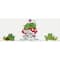 Tobin Frogs Stamped For Embroidery Pillowcase Set